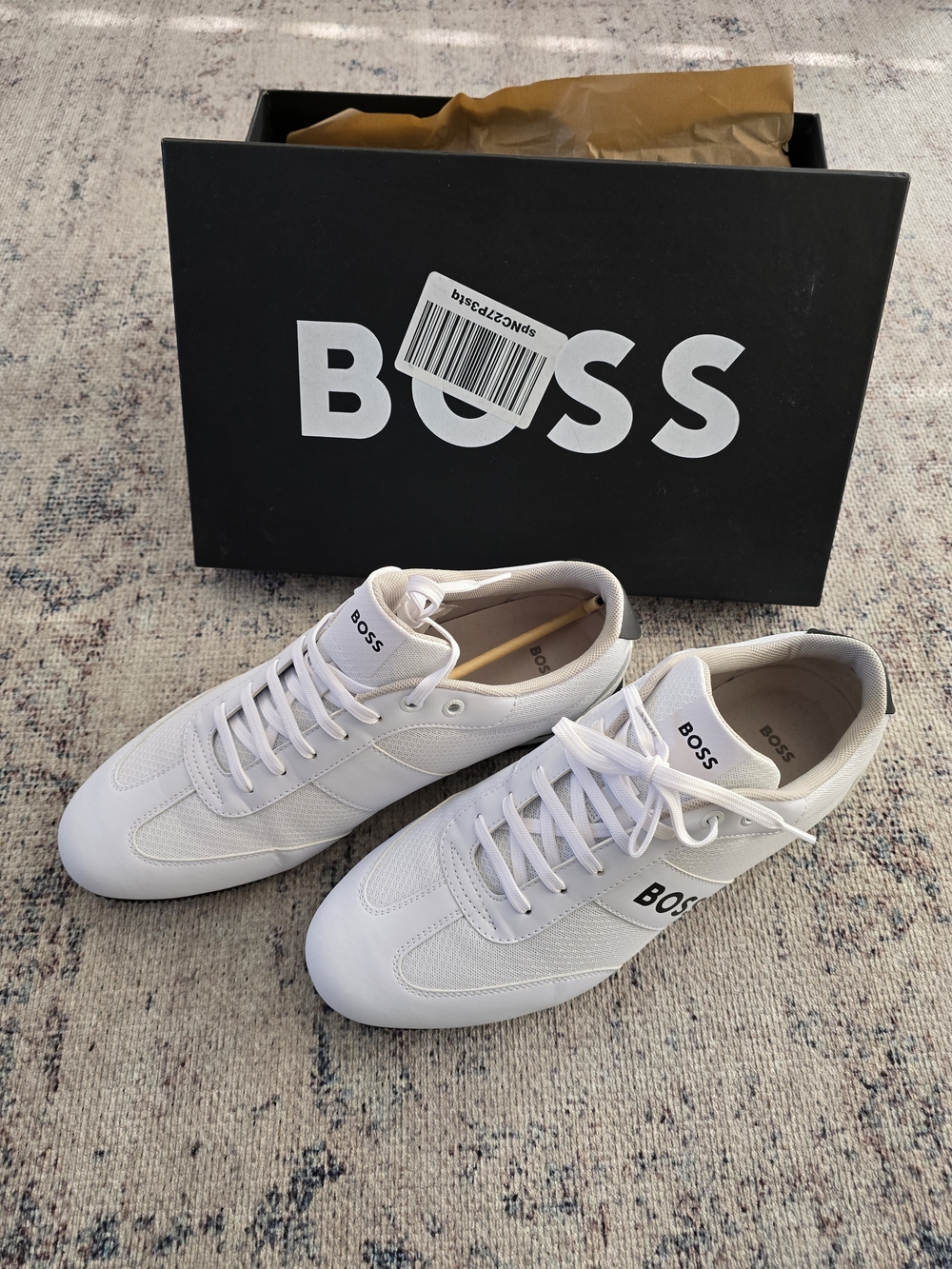 BOSS Rusham Mesh Sneakers Men’s Sneakers Size 11